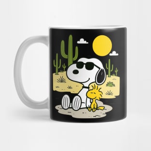 Peanuts - Snoopy & Woodstock Desert Mug